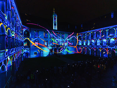 Eventhighlight in der Hofburg Brixen: Lichtshow „Colors 2“